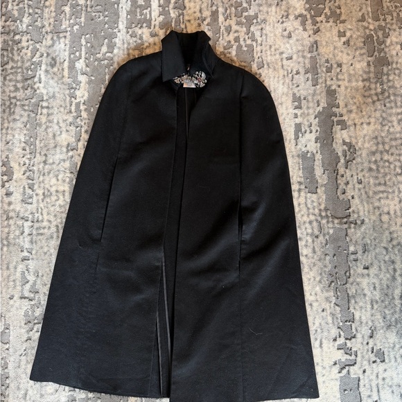 Chanel Black Cashmere Cape